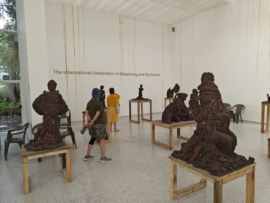 CATPC (Cercle d'Art des Travailleurs de Plantation Congolaise). The International Celebration of Blasphemy and the Sacred