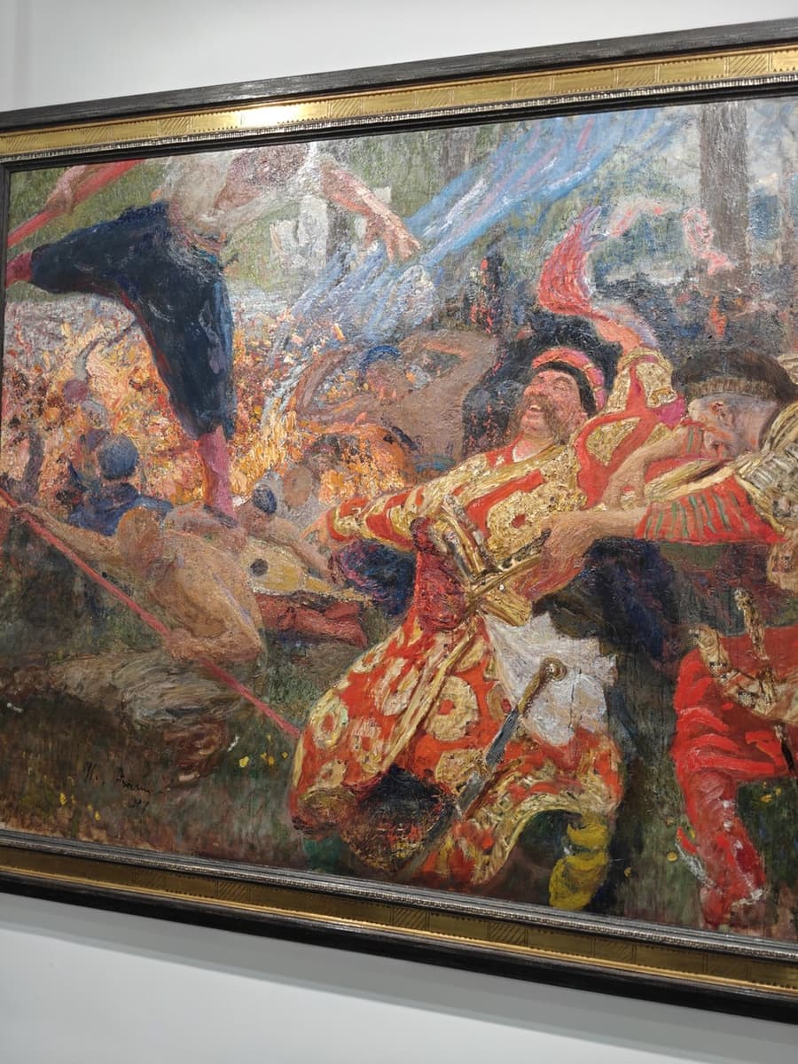 Илья Репин. Гопак