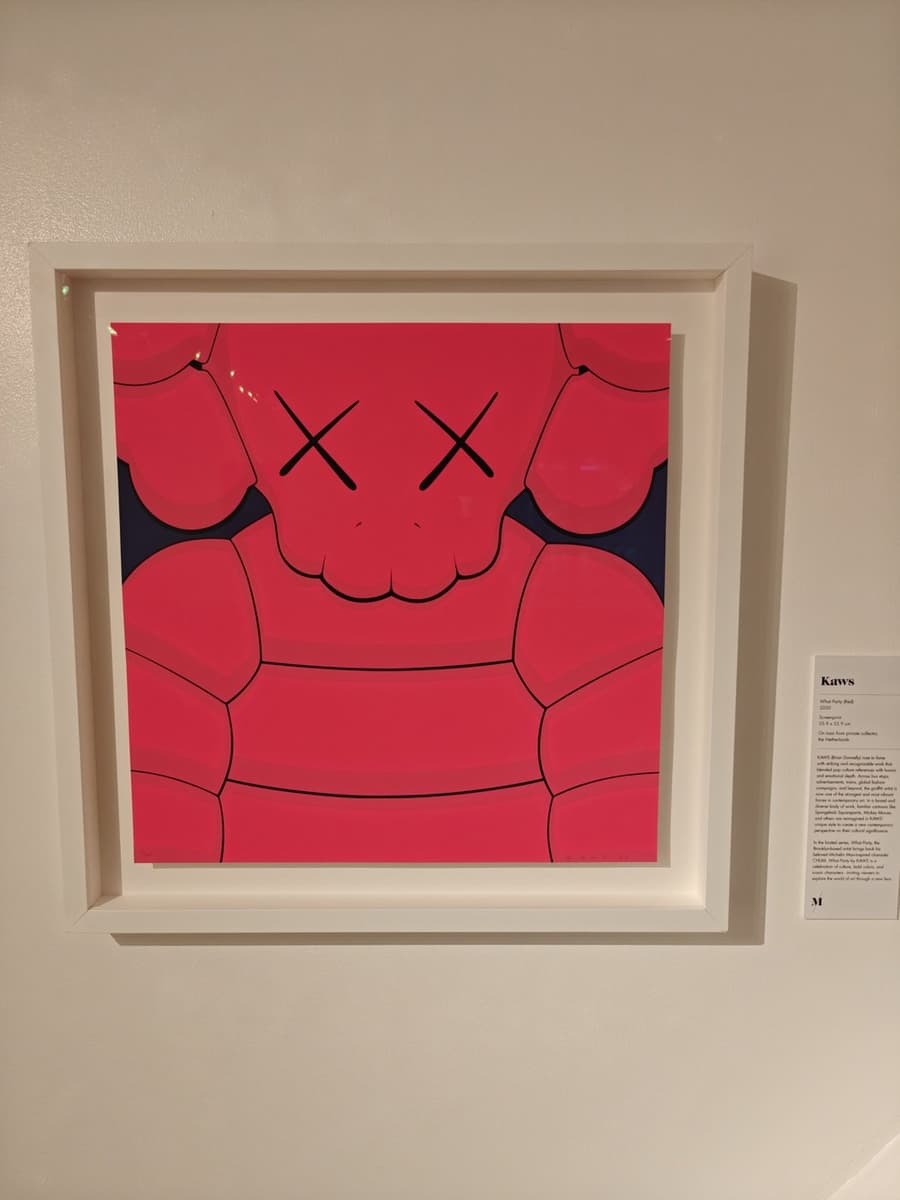 KAWS. What Party (Red)