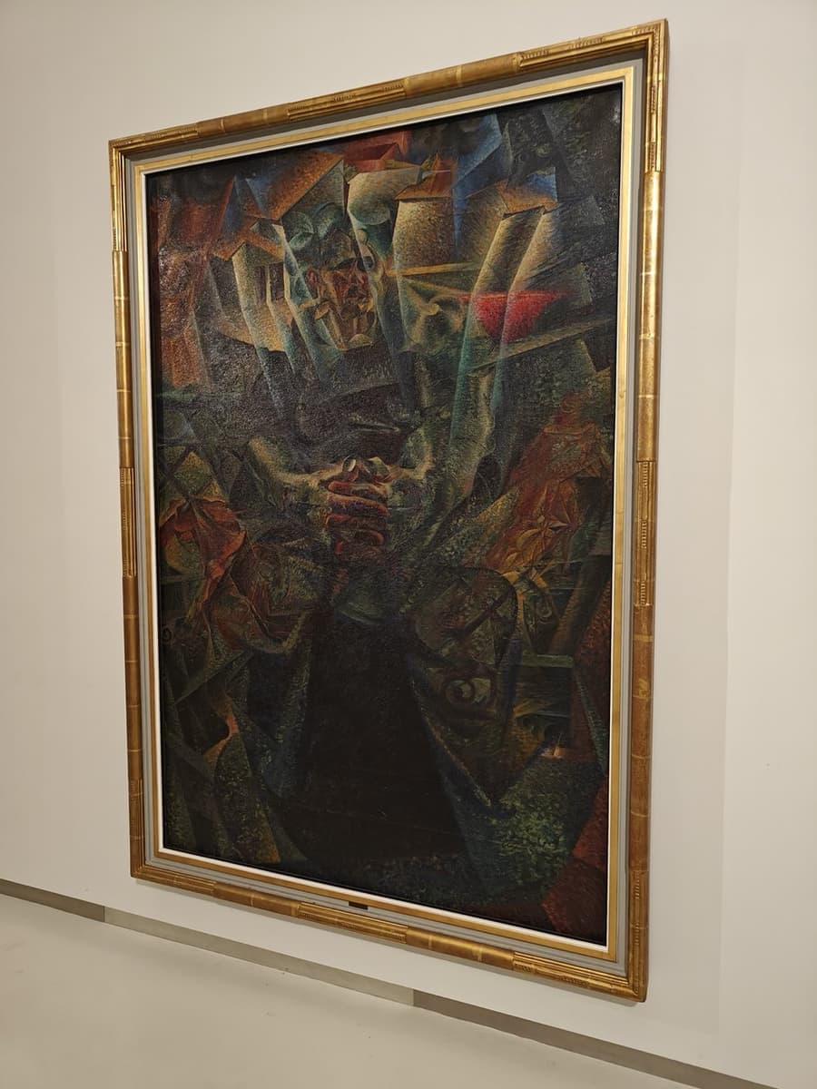 Умберто Боччони. Материя