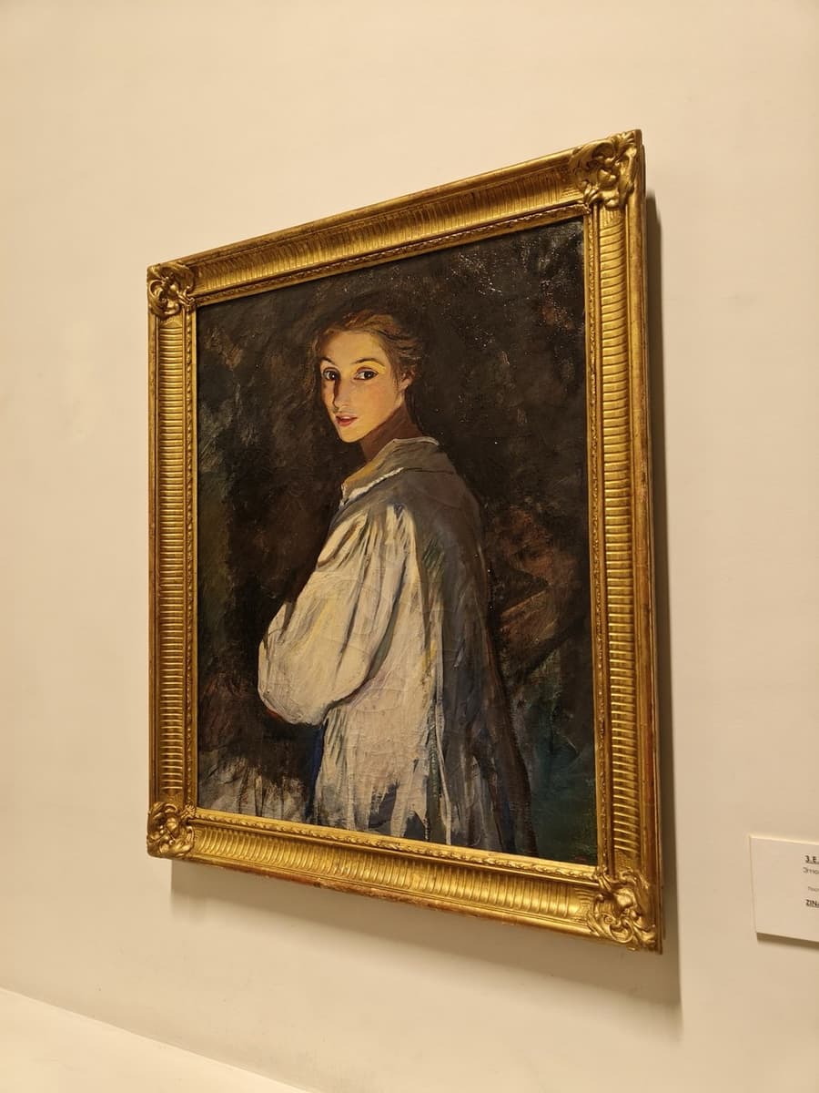 Зинаида Серебрякова. Этюд