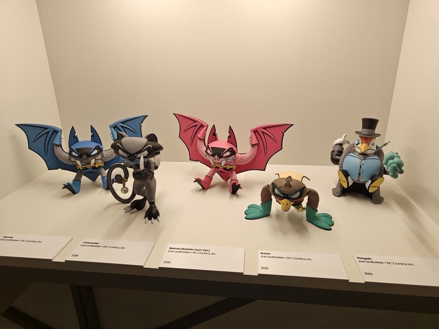 Джо Ледбеттер. Batman; Catwoman; Batman Bubble Gum Ver.; Robin; Penguin