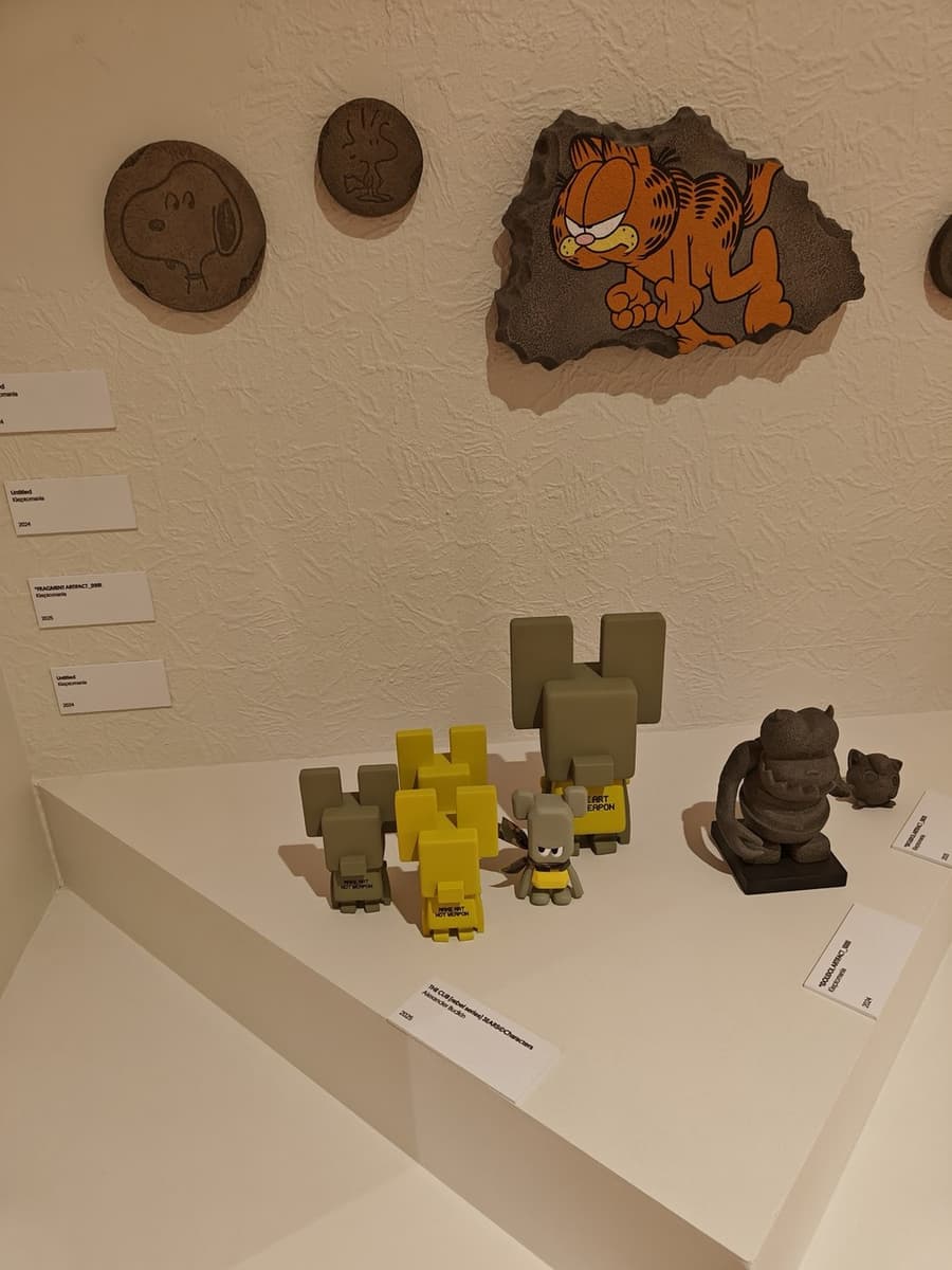 Klepcomanis; Александр Будкин. Untitled; FRAGMENT ARTIFACT_SMB; THE CUB (Angel Series) [BE@RBrick Characters]; POLKARMIX_SMI