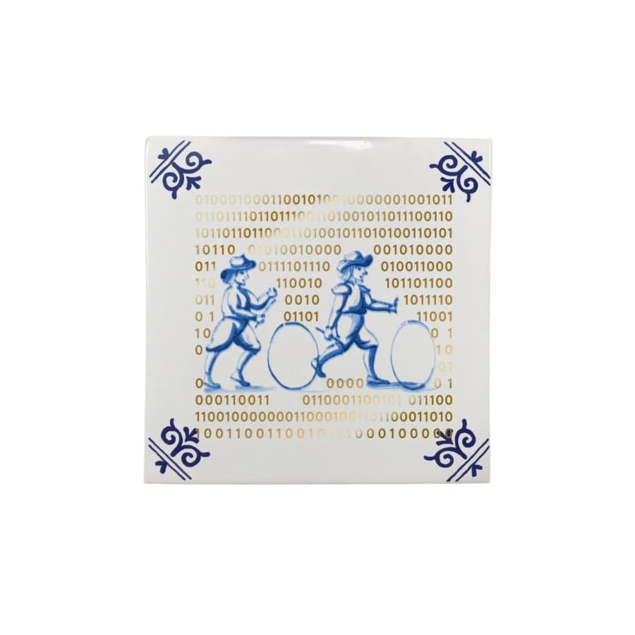 Плитка «Big Data», серия Goldie Tiles — керамика