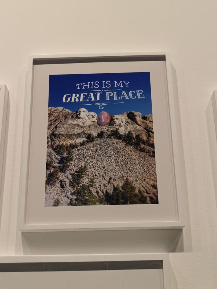 Фотография Нины Катчадурян «This Is My Great Place» с горой Рашмор
