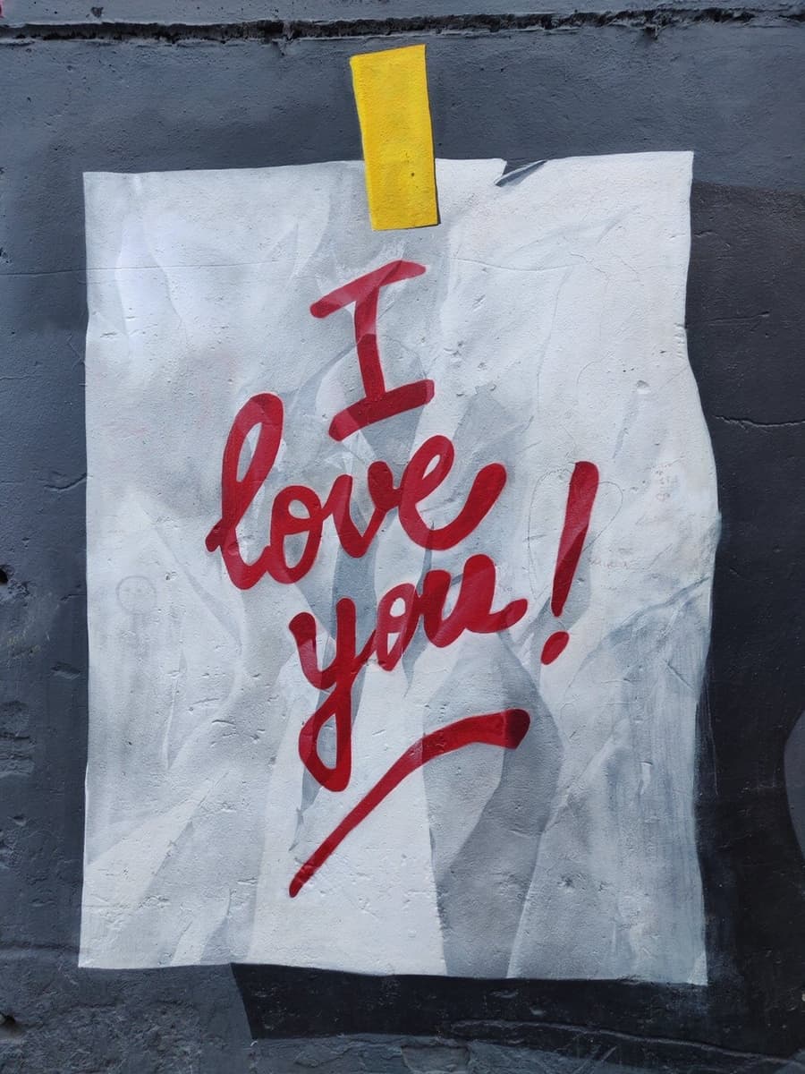 I love you!