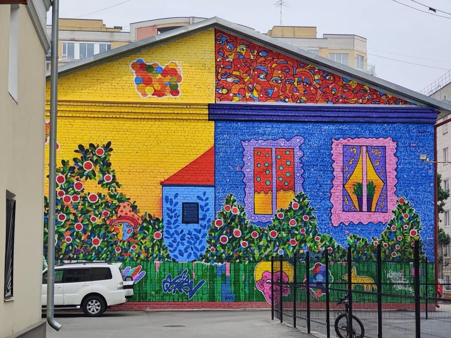 Работа с выставки